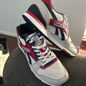 Reebok Custom Red, White, and Blue GL 6000